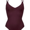 MARYAN MEHLHORN Costume Da Bagno V-Scoop